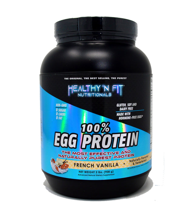 Healthy 'N Fit 100% Egg Protein French Vanilla Flavor 2lb.
