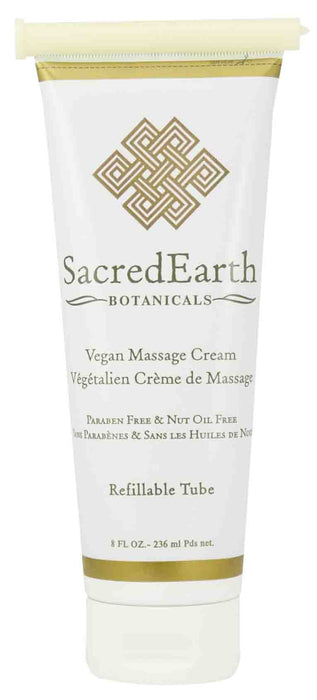 Sacred Earth 8oz Massage Cream