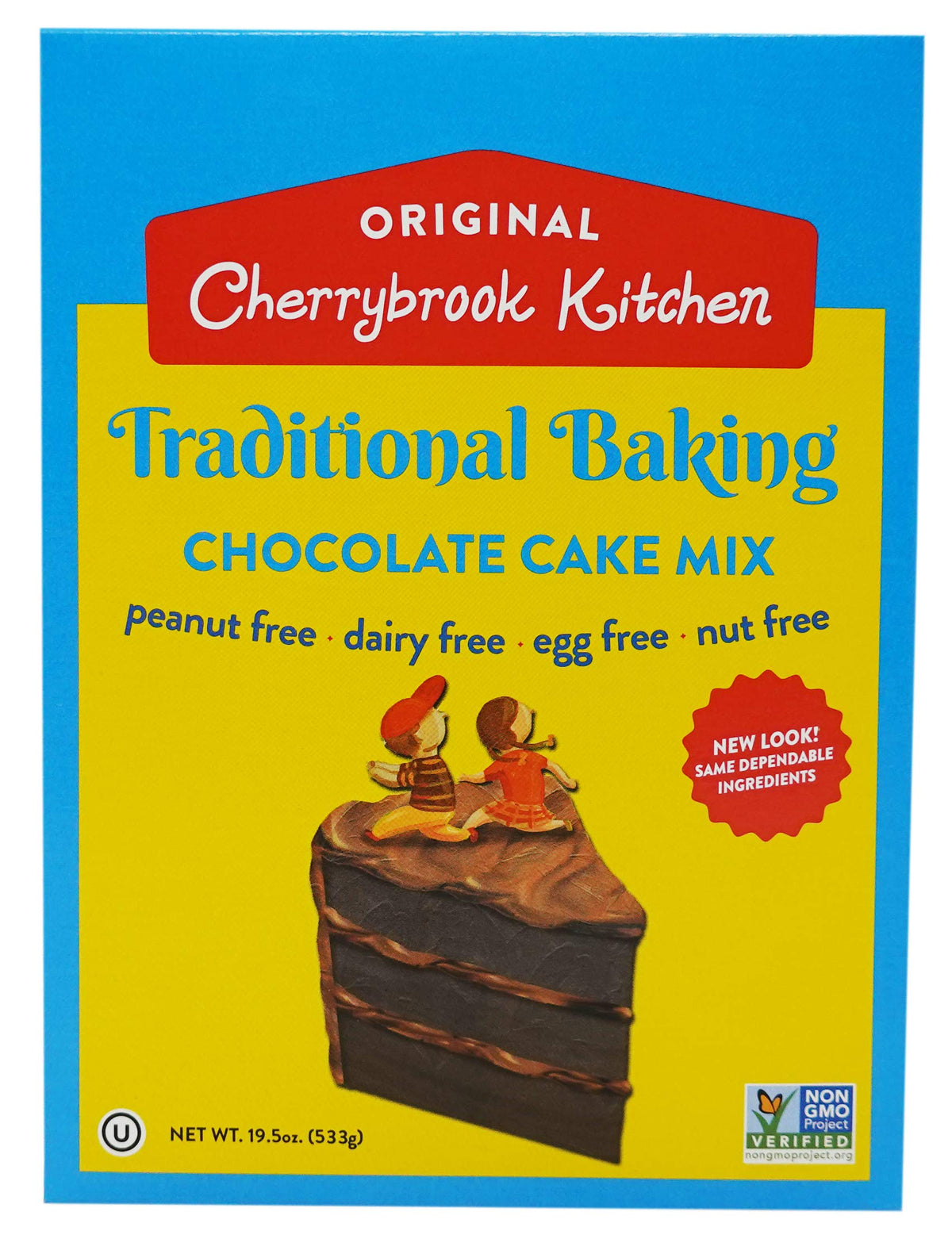 Cherrybrook Kitchen Chocolate Cake Mix 19.5 oz. (6 Pack) — Vitamin