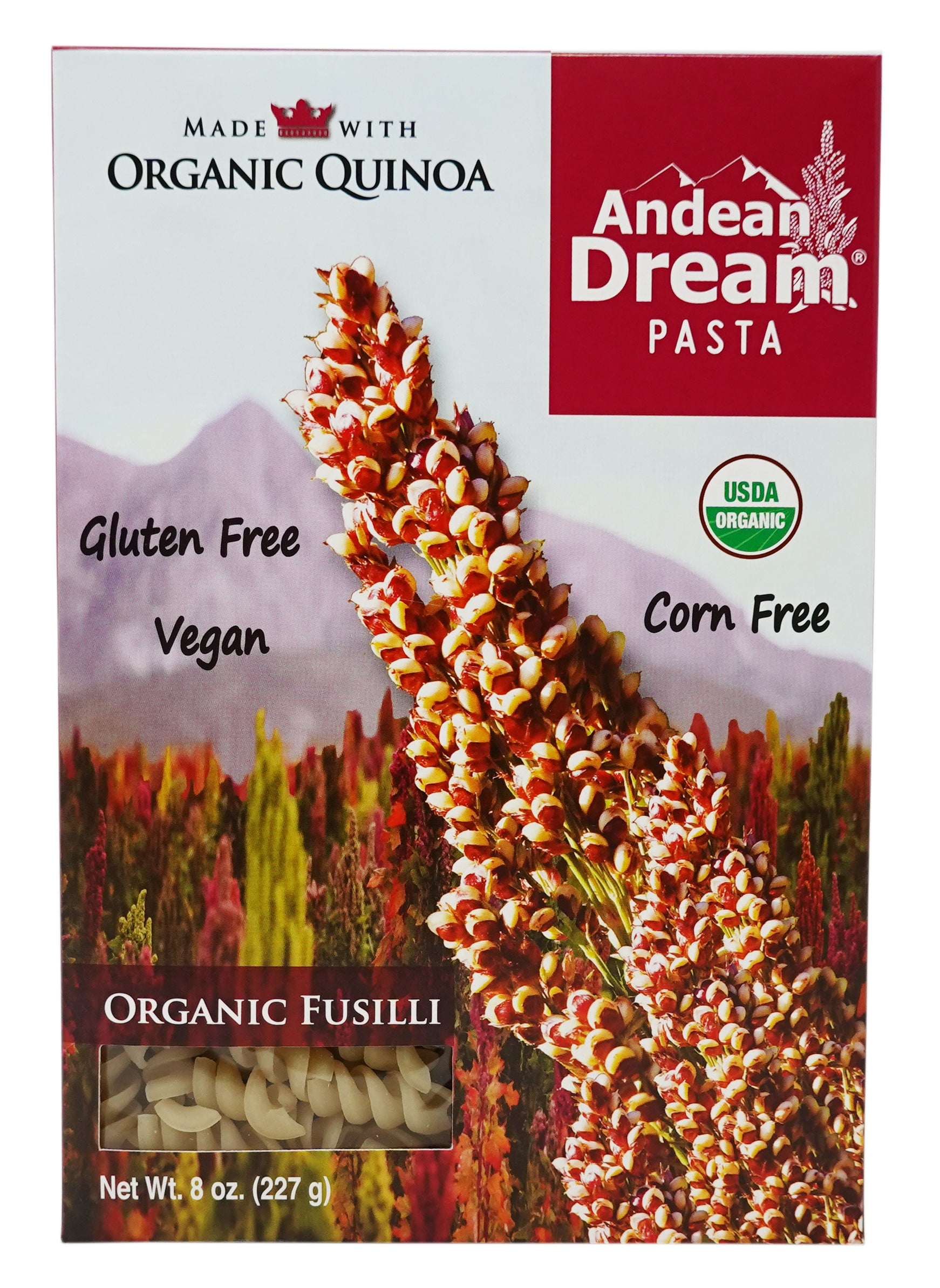 Andean Dream USDA Organic Fusilli Pasta (12 Pack) — Vitamin Superstore™