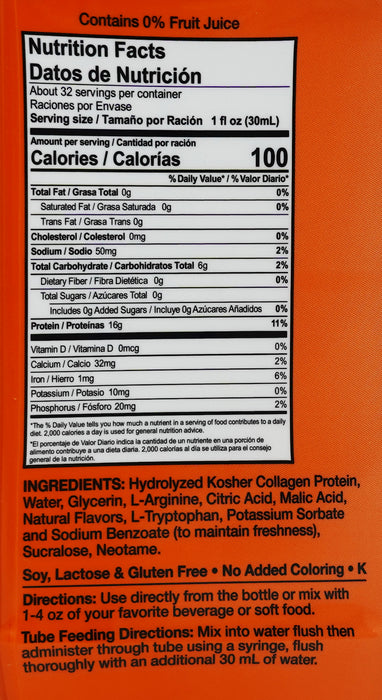 Global Health Products LiquaCel Orange 32oz