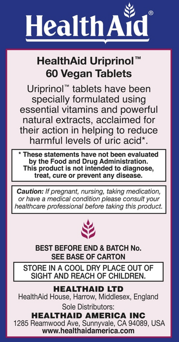 HealthAid Uriprinol 60 count