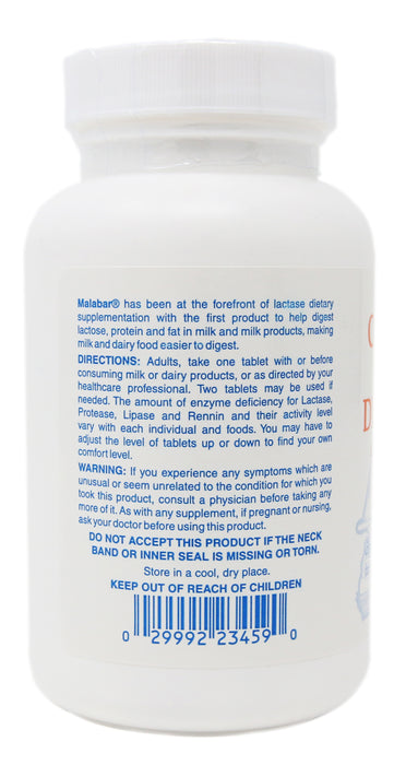Malabar Complete Milk Digestant 180 Tablets