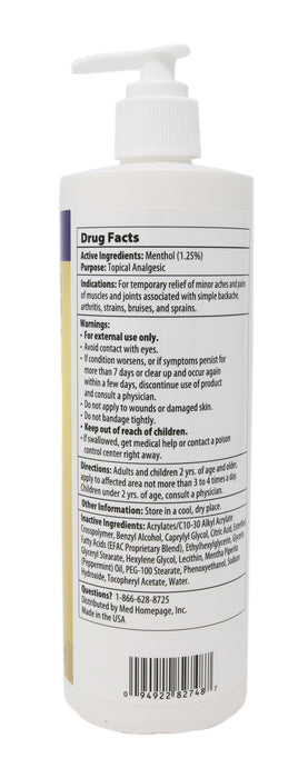 Hope Science: EFAC Pain Relieving Cream 16oz
