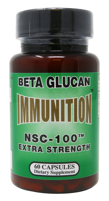 Nutritional Scientific Corporation Immunition NSC-100 Extra Strength Beta Glucan 60 Capsules