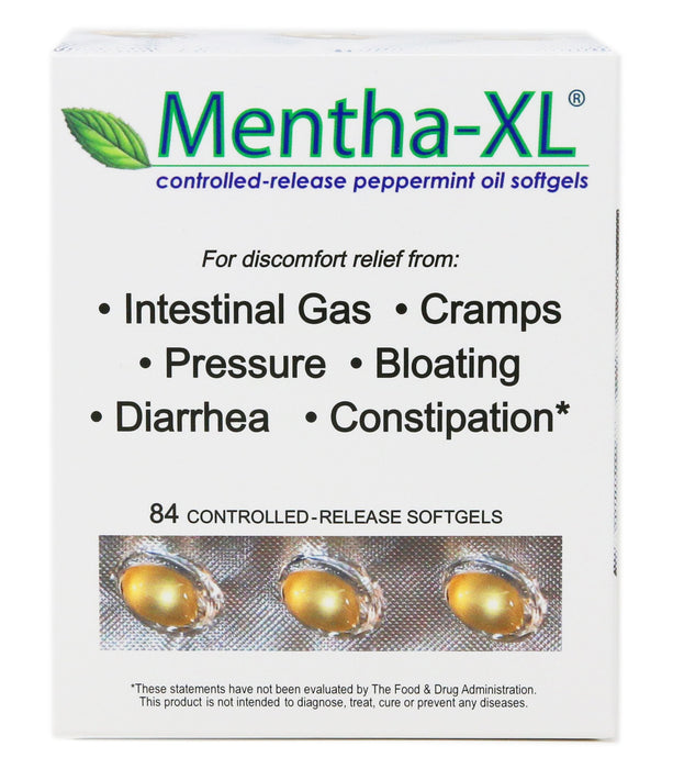 Mentha-XL Peppermint Oil 84 Softgels