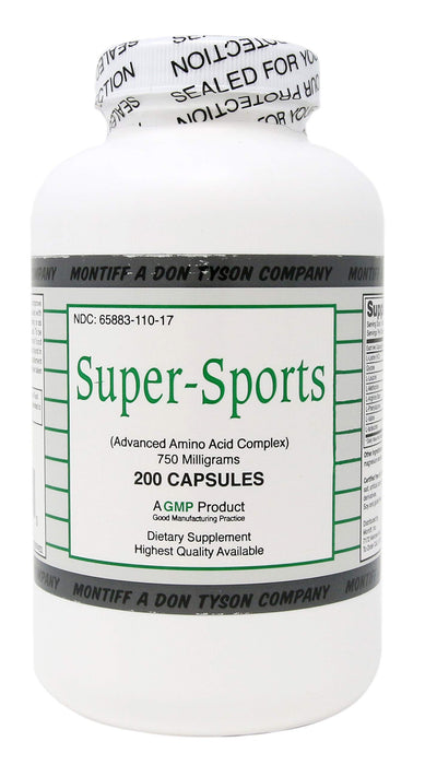Montiff Super Sports 750 mg 200 Capsules