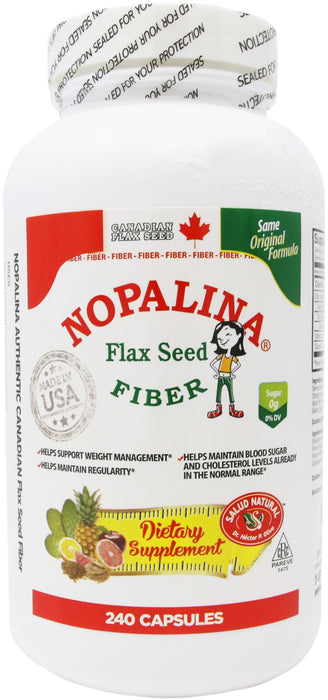 Nopalina Flax Seed Fiber 240 Count