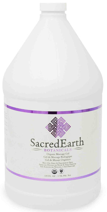 Sacred Earth Organic Massage Gel (1 Gallon)