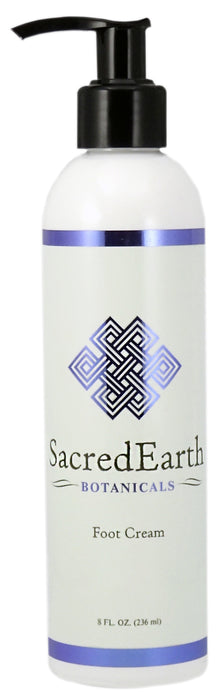Sacred Earth 8oz Foot Cream