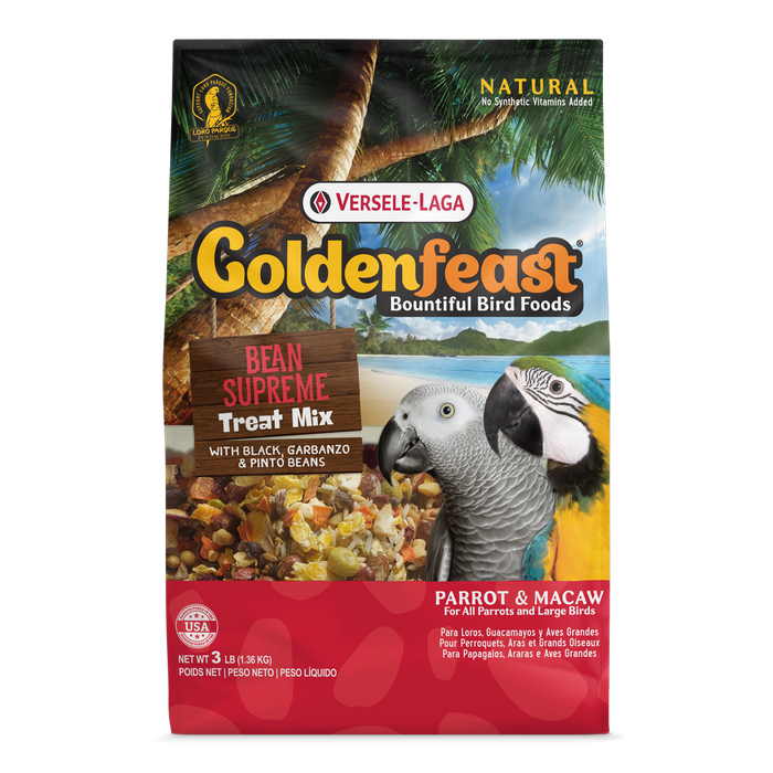 Versele-Laga Goldenfeast Bean Supreme Treat Mix 3lb Bag