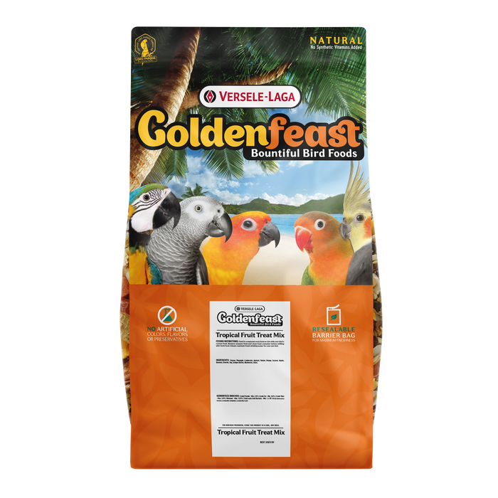 Versele-Laga Goldenfeast Tropical Fruit Treat Mix 3lb Bag