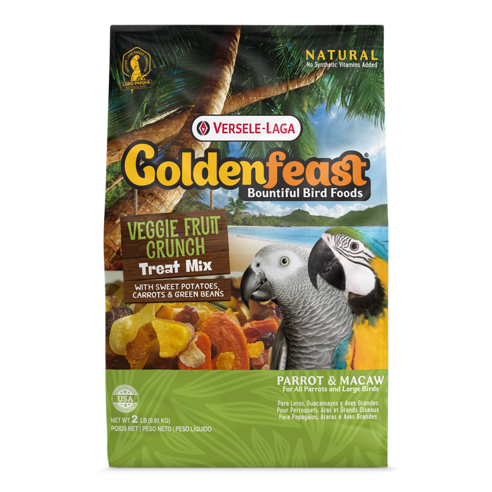 Versele-Laga Goldenfeast Veggie Fruit Crunch Mix 2lb Bag