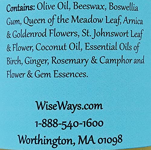 WiseWays Herbals Arnica Boswella Cream 4 oz